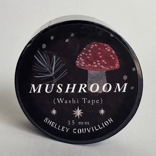 Shelly Couvillion Washi Tape - Mushrooms in Autumn