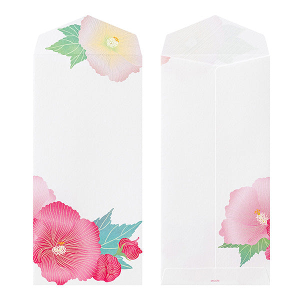 Midori Envelope - Confederate Rose (Silk Printing)