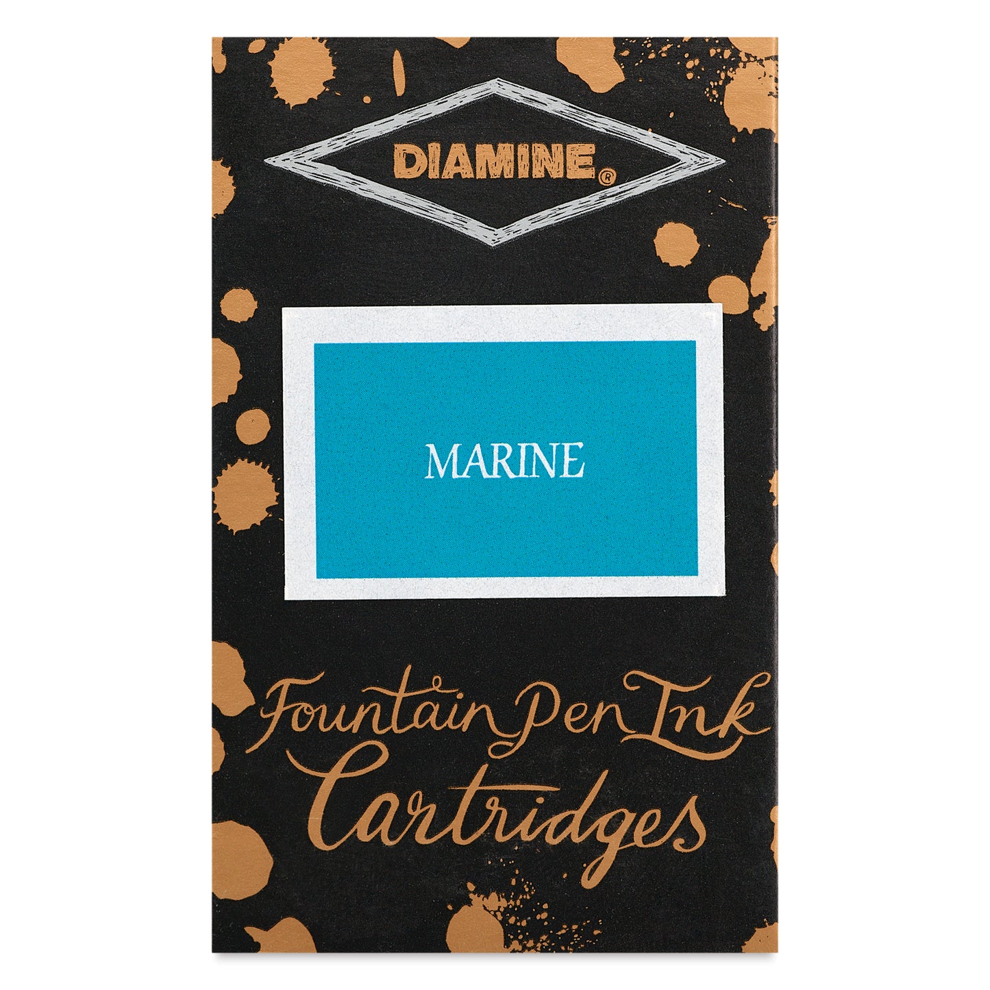 Diamine Marine Ink Cartridges (Set of 18)