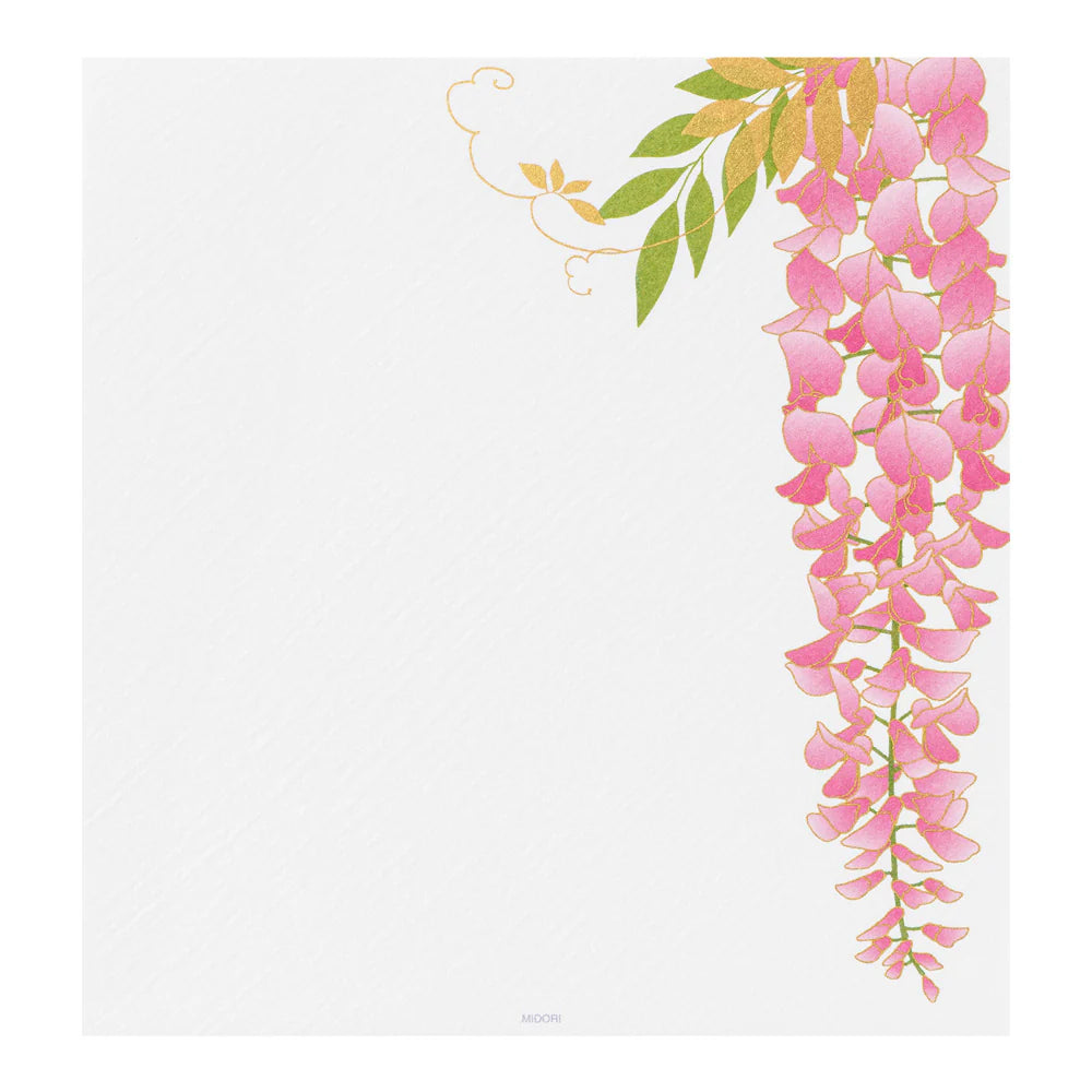 Midori Letterpad - Wisteria (Silk Printing)
