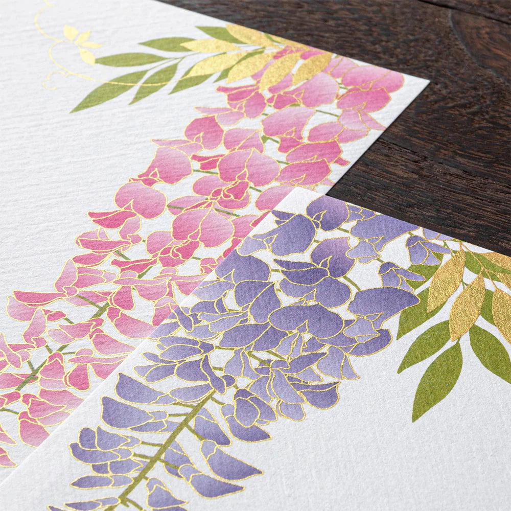 Midori Letterpad - Wisteria (Silk Printing)