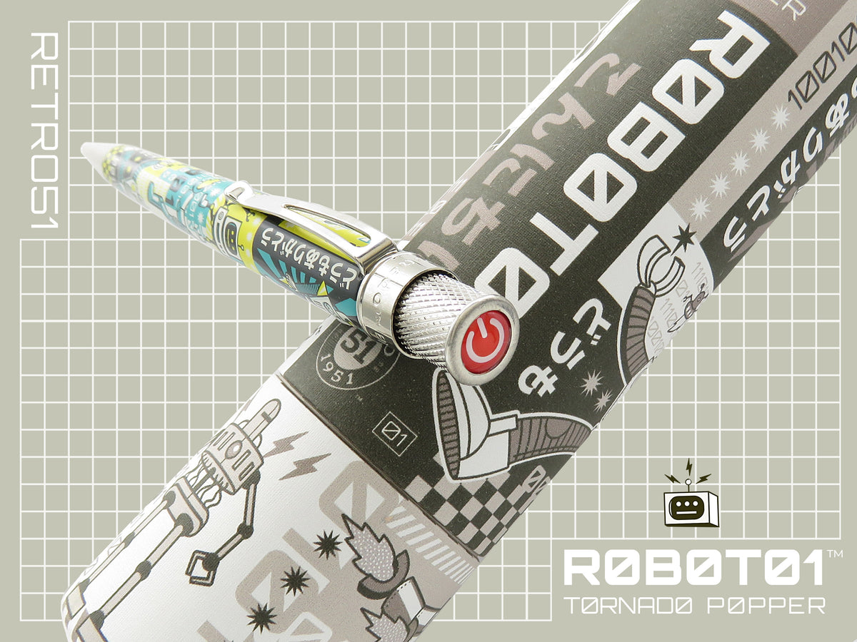 Retro 51 Collection Tornado Popper Rollerball - Roboto1 (Limited Edition 951)