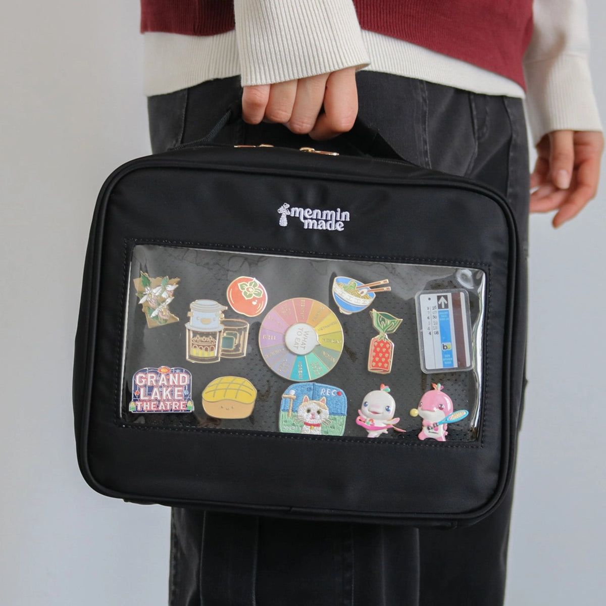 Menmin Made Ultimate Stationery Journal Bag - Black