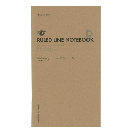 Luddite Function Notebook - Ruled Line (Kraft)