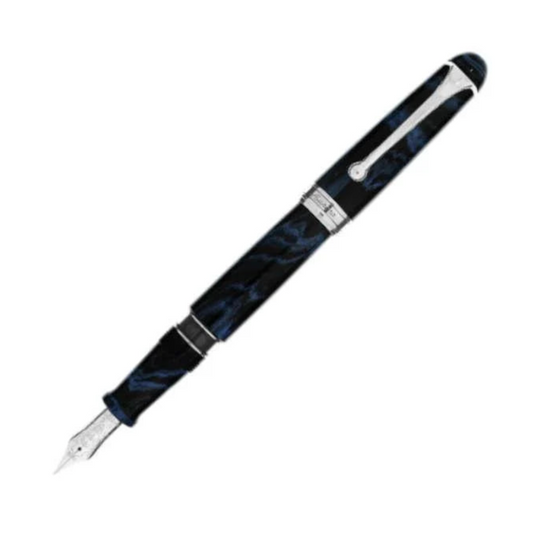 Aurora 88 Fountain Pen - Ebonite Marbled Blue (Limited Edition)