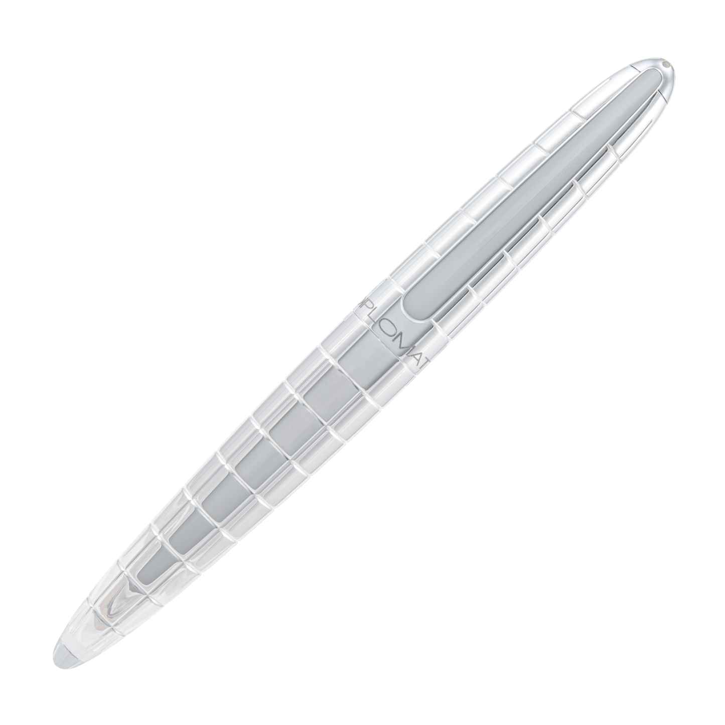 Diplomat Aero Rollerball - Rhomb Chrome