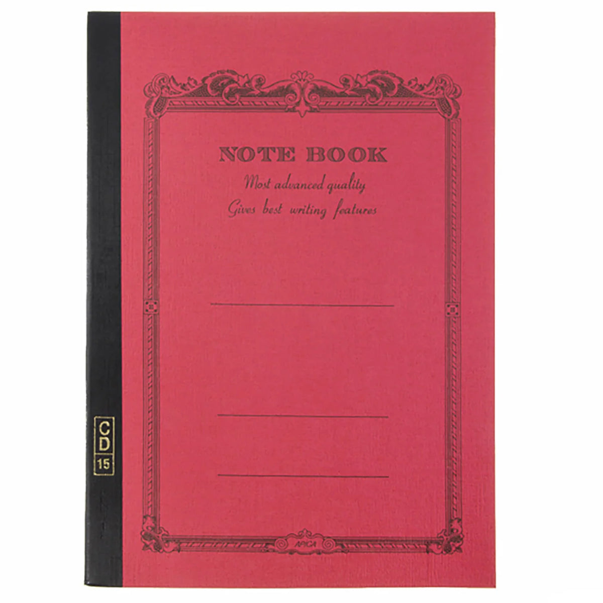 Apica CD Notebook Semi B5 - Red (Lined)