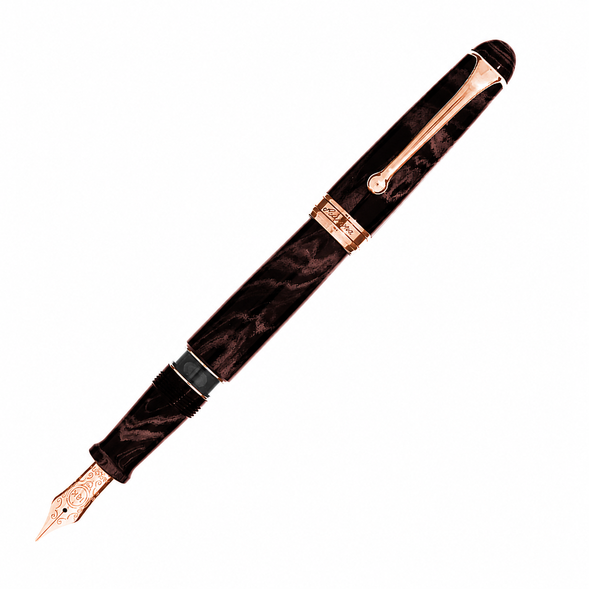 Aurora 88 Ebonite Cognac Fountain Pen (Limited Edition)