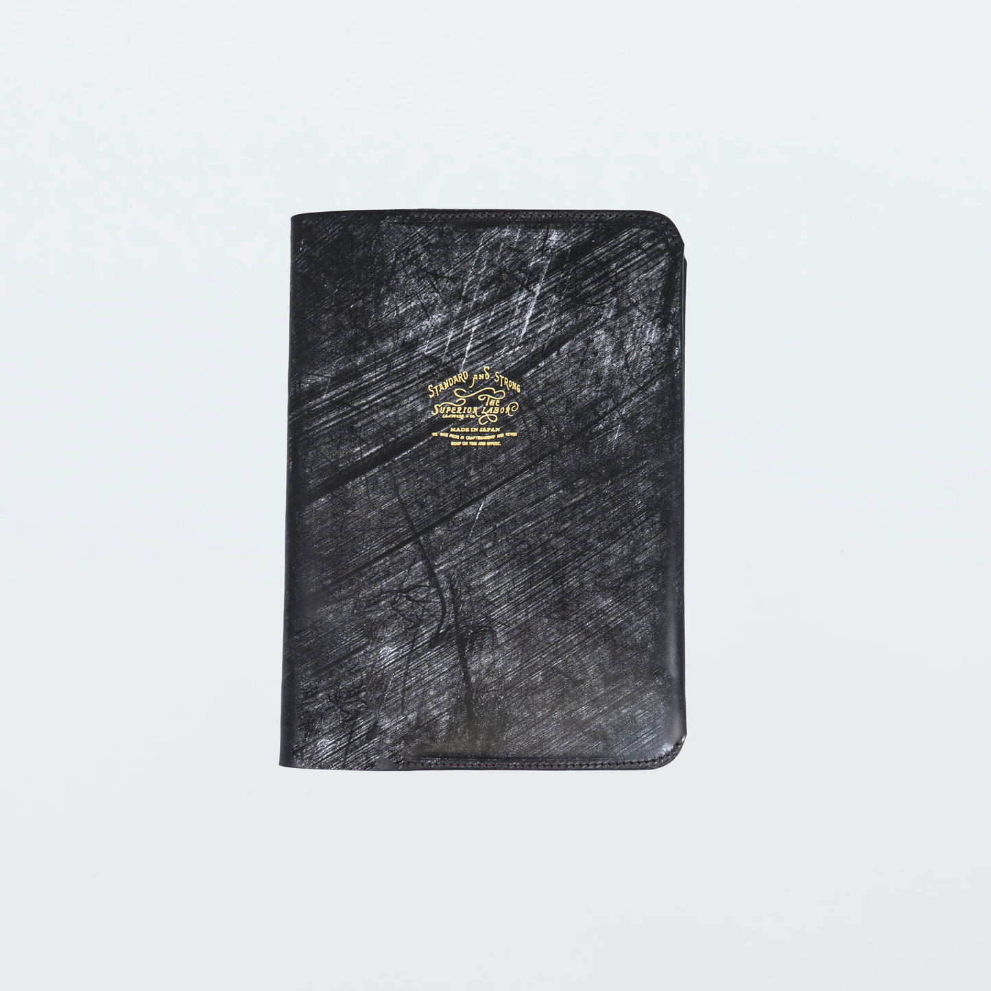 The Superior Labor B6 Bridle Leather Notebook Cover - Black