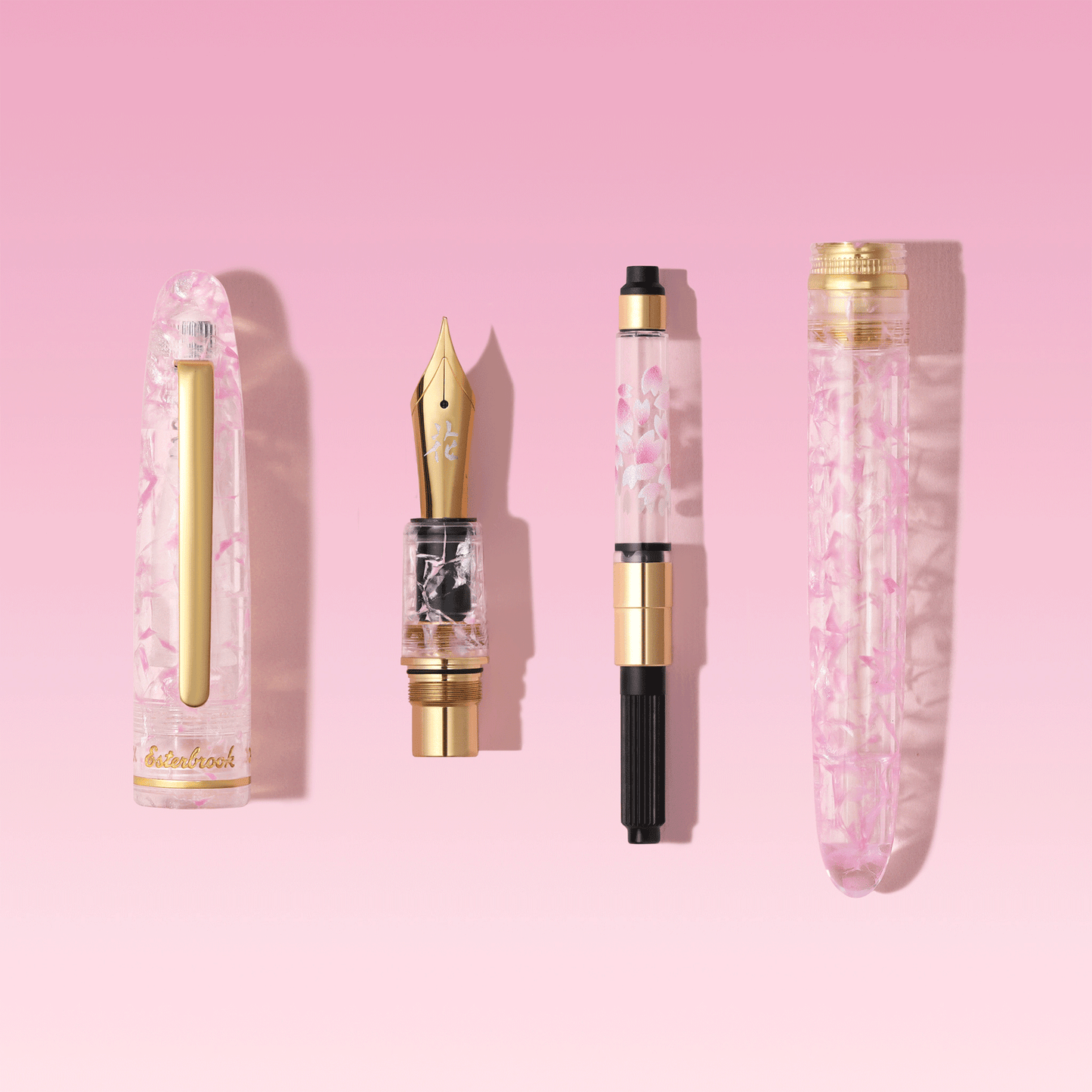 Esterbrook x BUNGUBOX Kachofugetsu Estie Fountain Pen - Flower