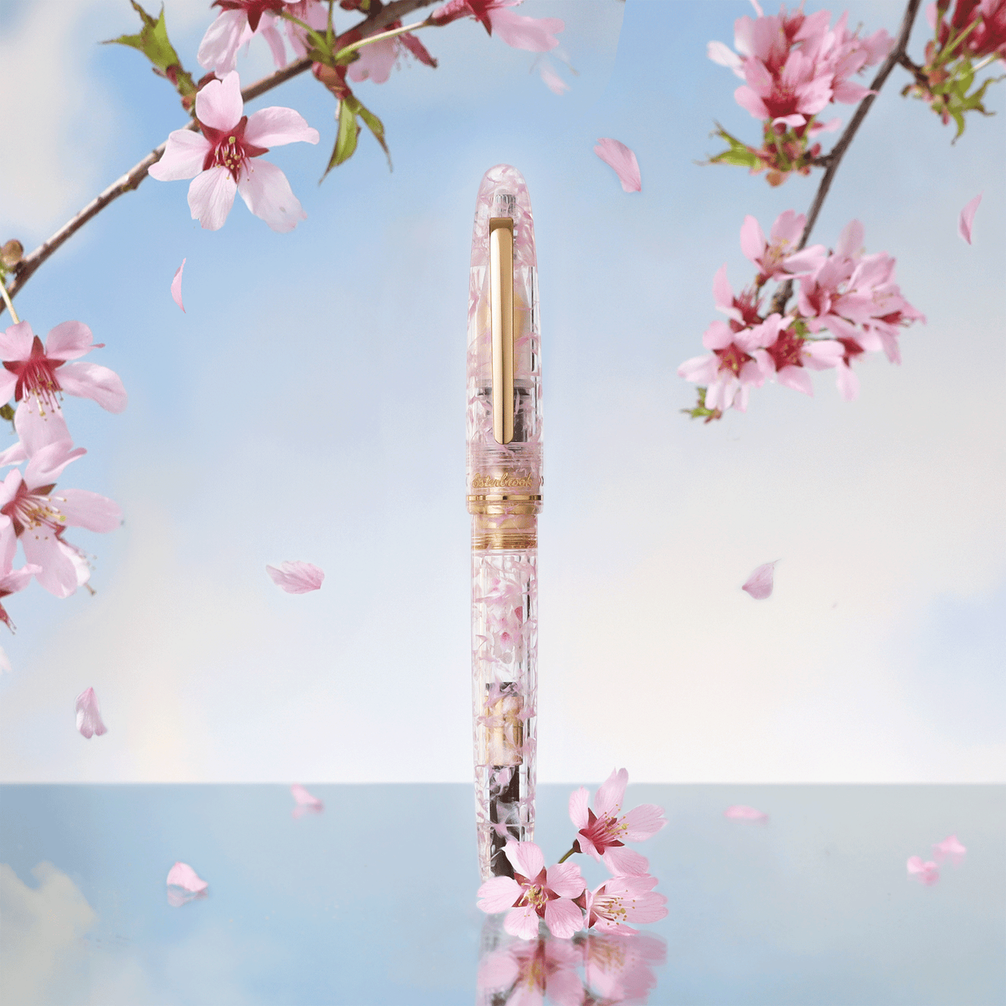 Esterbrook x BUNGUBOX Kachofugetsu Estie Fountain Pen - Flower