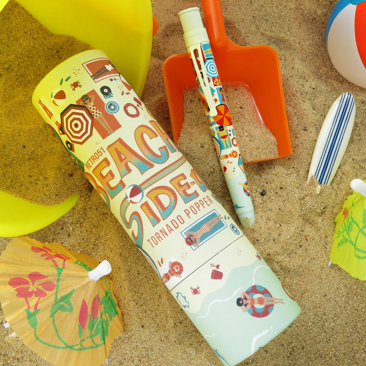 Retro 51 Tornado Popper Rollerball - Beachy Side-Up
