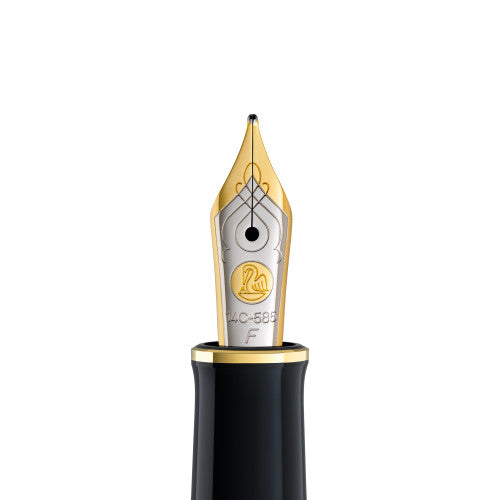 Pelikan Souverän M400 Series Fountain Pen - Black/Green