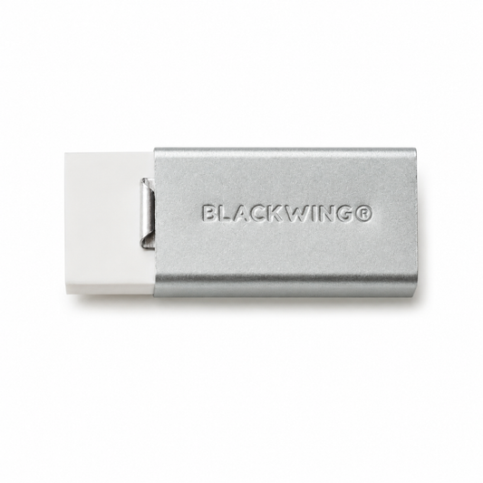 Blackwing Soft Handheld Eraser + Holder - Grey