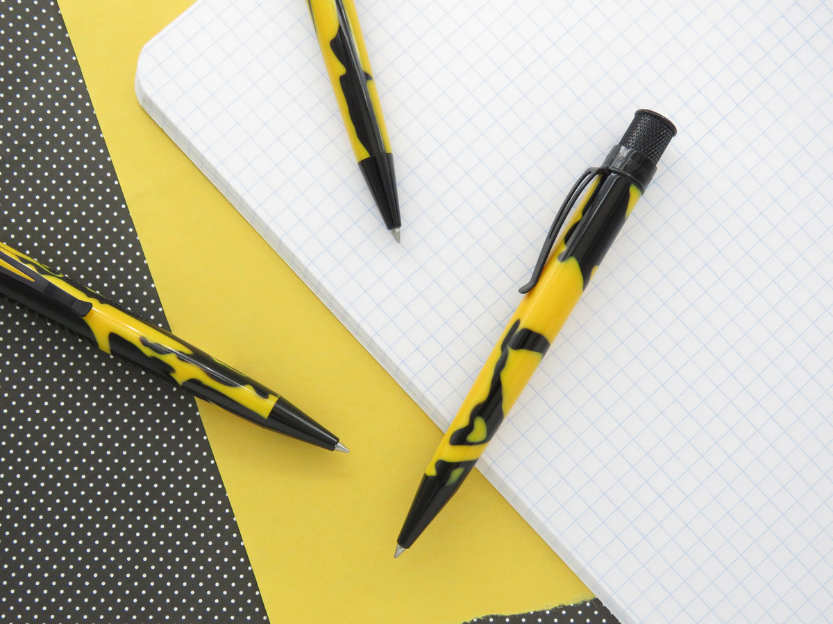 Retro 51 Tornado Rollerball - Acrylic: Bumble Bee (Dromgoole's Exclusive)