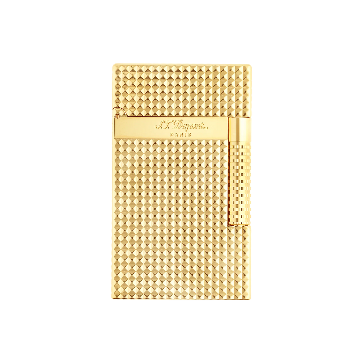 S.T. Dupont Le Grand Lighter - Diamond Head: Yellow Gold (Perfect Ping)