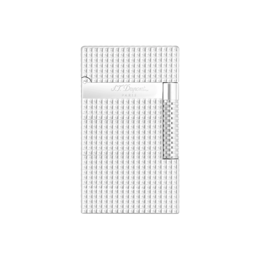 S.T. Dupont Le Grand Lighter - Diamond Head: Palladium (Perfect Ping)