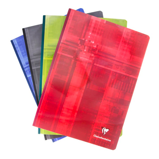 Clairefontaine #9540 Classic Blank Clothbound Notebook (6 x 8.25) (Assorted)