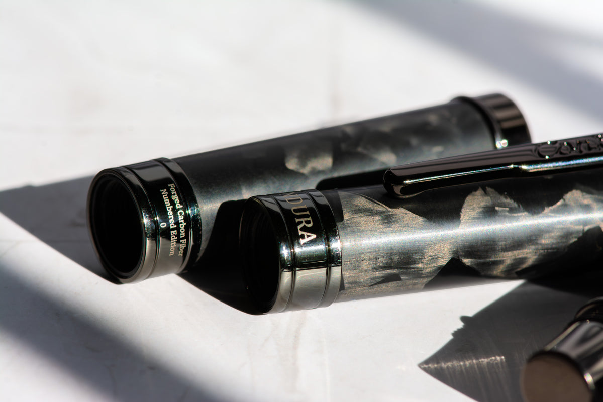 Conklin Endura Ballpoint - Forged Carbon Fiber with Gunmetal Trim