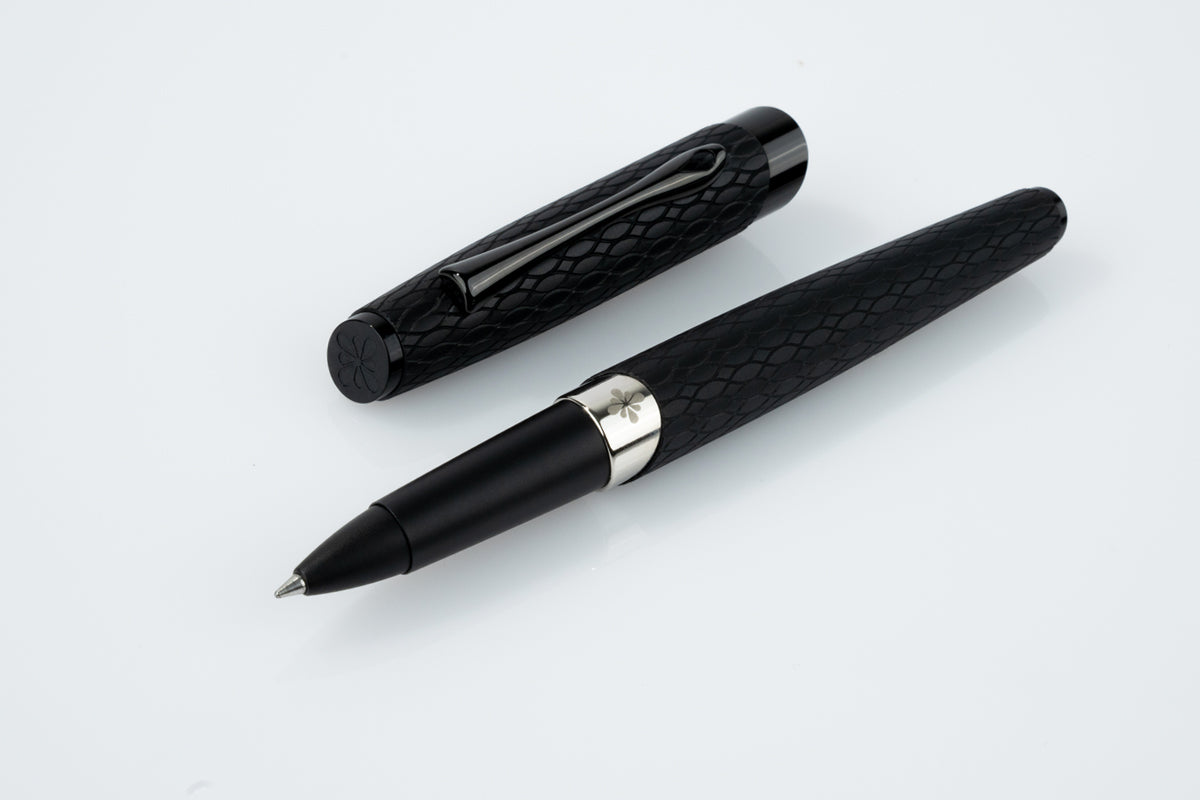 Diplomat Cobra Rollerball - Black Guilloche