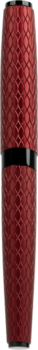 Diplomat Cobra Fountain Pen - Burgundy Guilloche