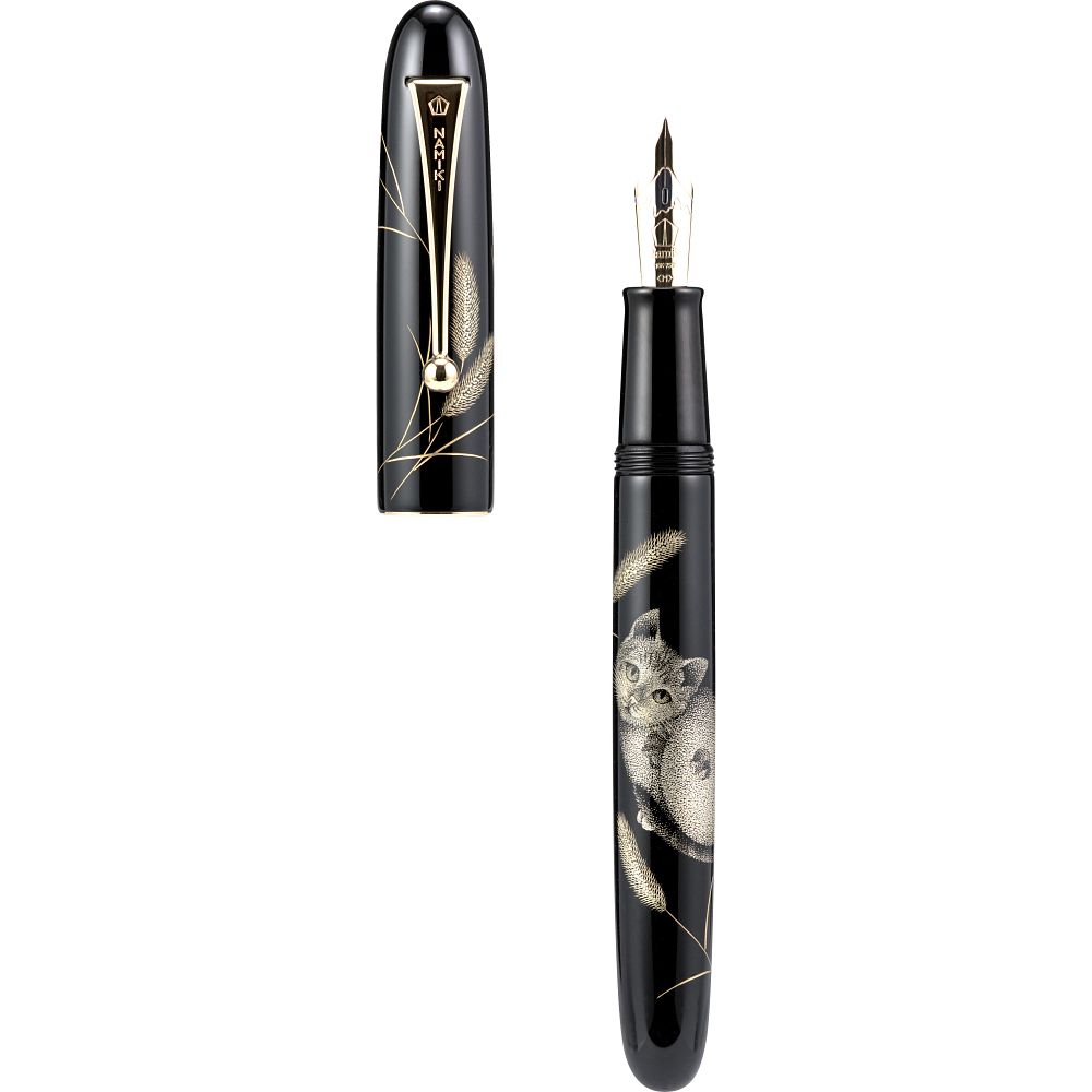 Namiki Chinkin Fountain Pen - Cat (Limited Edition)
