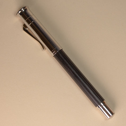 Pre -Owned Graf Von Faber-Castell Classic Ebony Wood Fountain Pen - Medium