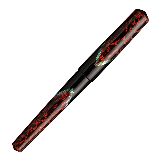 ConCoPens Traditional Vietnamese Lacquer Fountain Pen - Pyre