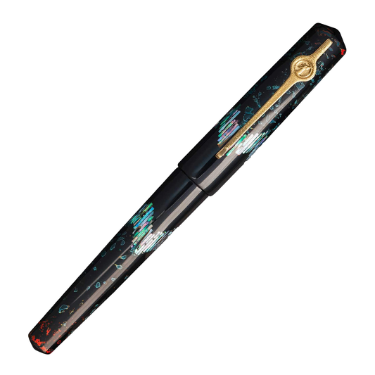 ConCoPens Traditional Vietnamese Lacquer Fountain Pen - Ocean Serenade 2