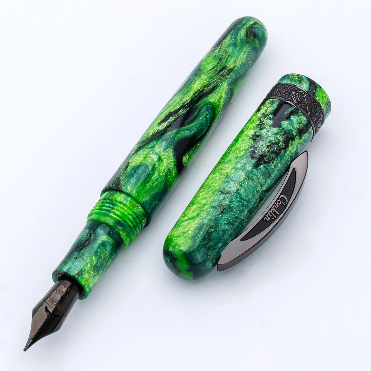 Conklin 1898 Collection Fountain Pen - Clover Valley with Gunmetal Trim (Limited Edition 198)