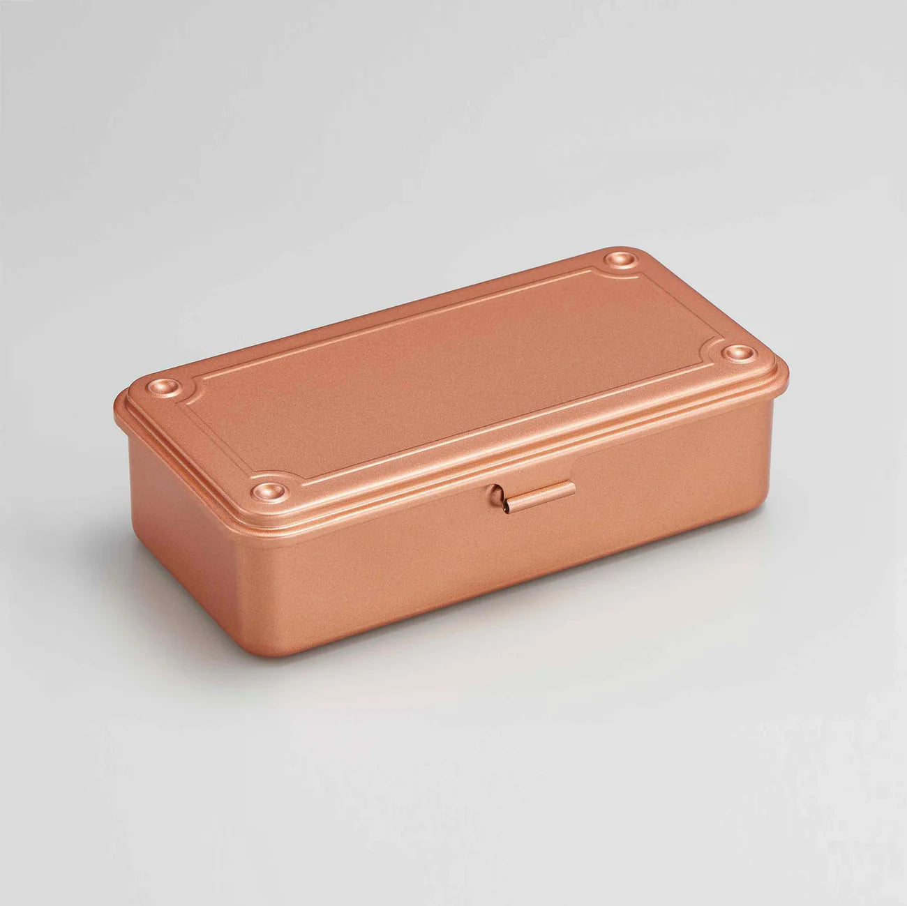 TOYO Steel Trunk-Shape Stackable Toolbox T-190 - Copper
