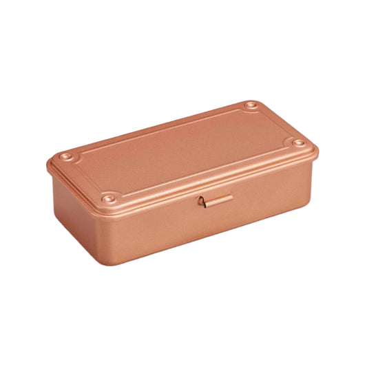TOYO Steel Trunk-Shape Stackable Toolbox T-190 - Copper