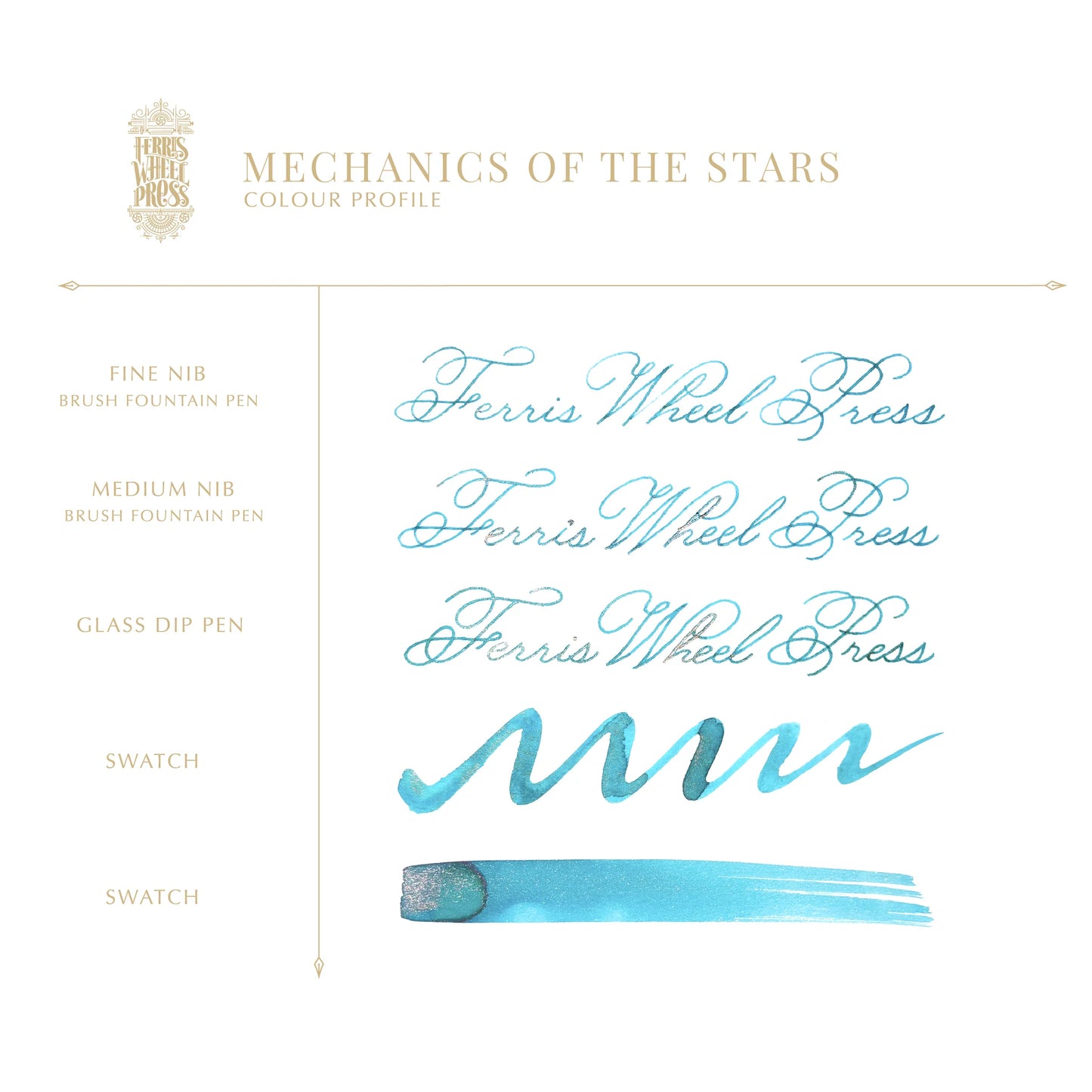 Ferris Wheel Press Mechanics of the Stars (38ml) Bottled Ink