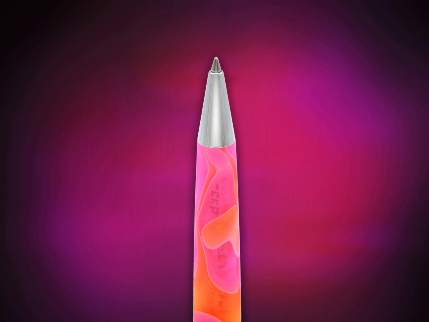 Retro 51 Tornado Rollerball - Acrylic Cosmic Swirl: Pink & Orange