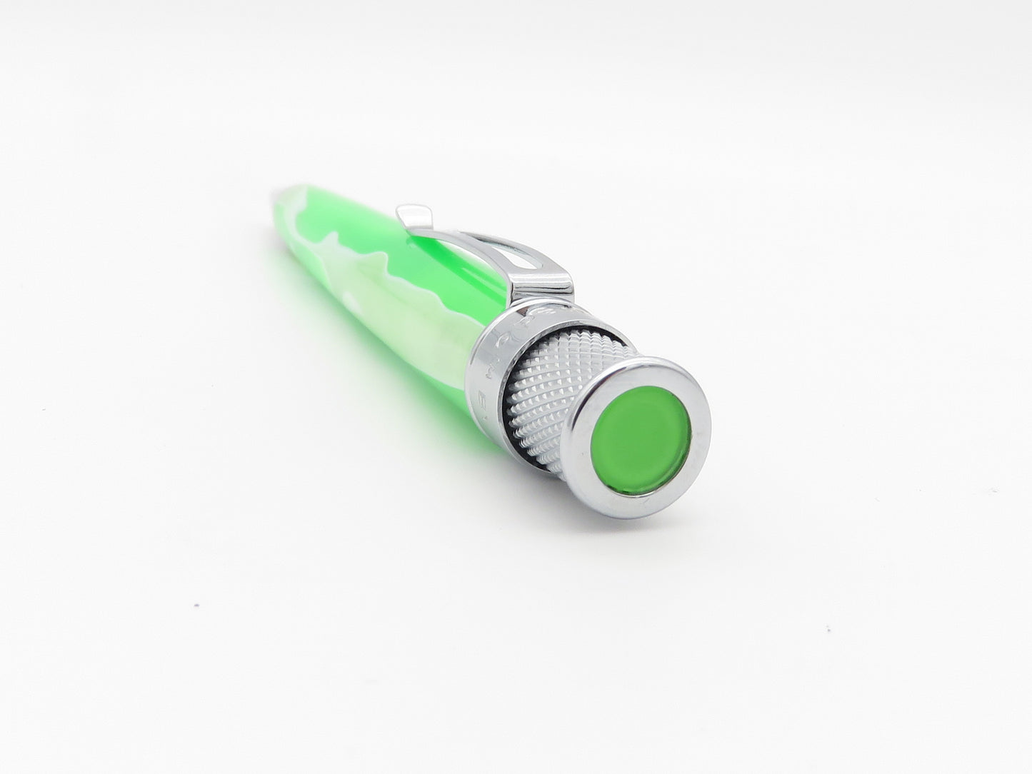 Retro 51 Tornado Rollerball - Acrylic Cosmic Swirl: Green & White