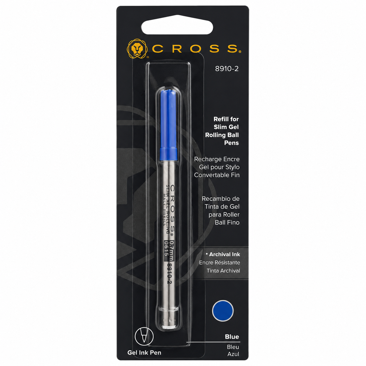 Cross Rollerball Refill - Blue Medium (Single)