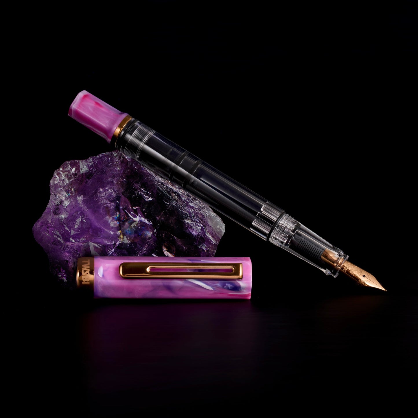 TWSBI ECO Fountain Pen - Fluorite Purple with Bronze Trim