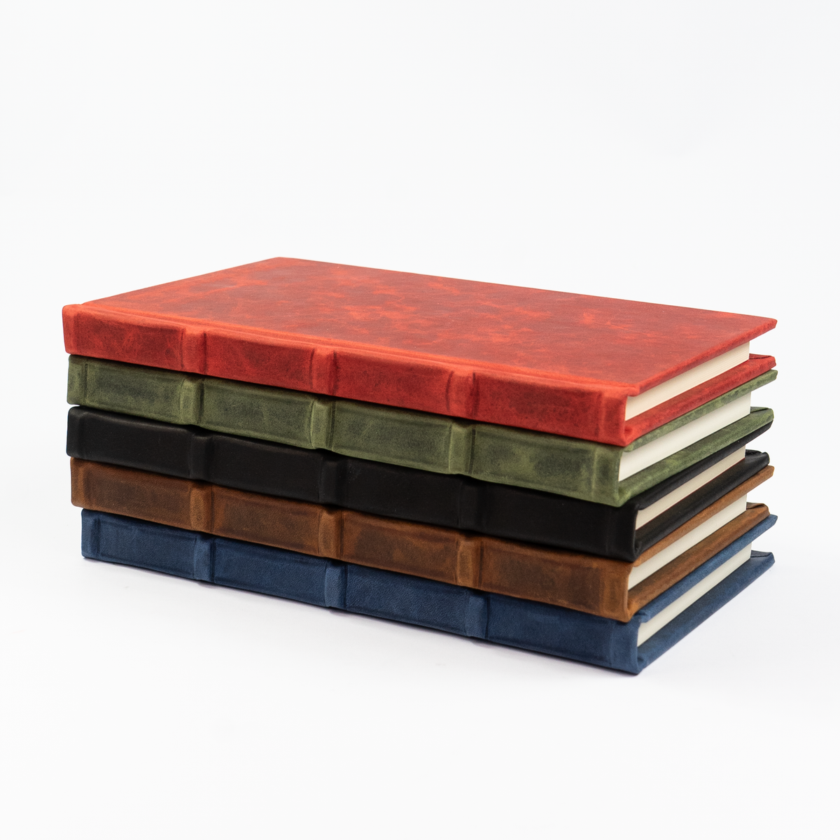 Bomo Art A5 Full Leather Blank Journal - Whiskey