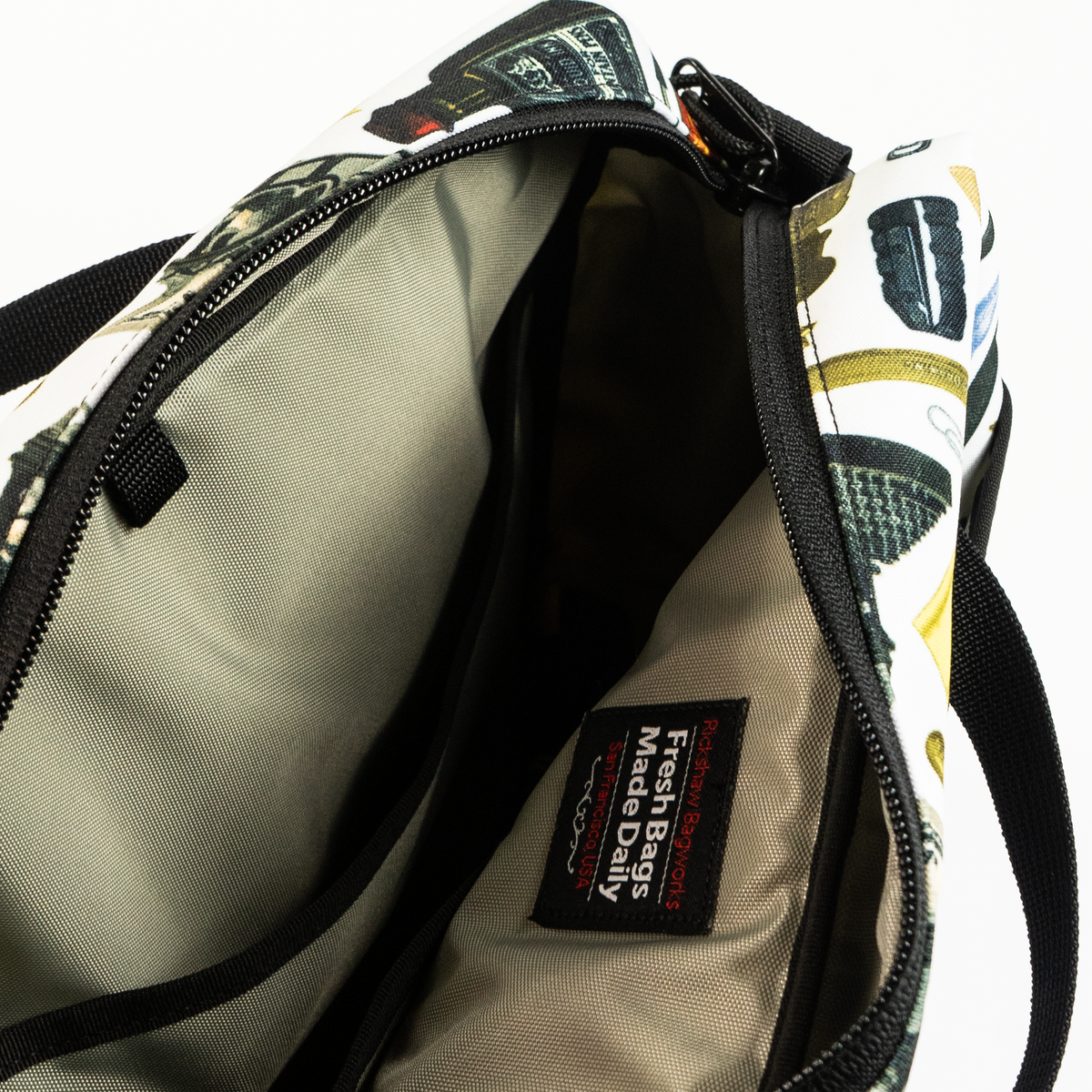 Rickshaw Bagworks A5 Field Bag - Vintage Office Supplies (Dromgoole's Exclusive - Well Appointed Desk Design)