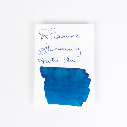 Diamine Arctic Blue (50ml) Bottled Ink (Shimmering Silver)