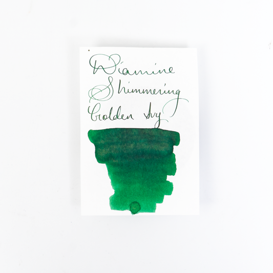 Diamine Golden Ivy (50ml) Bottled Ink (Shimmering Gold)