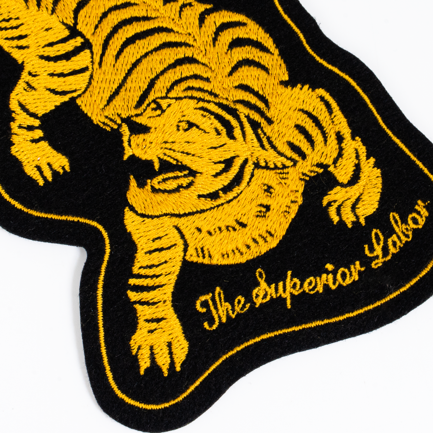The Superior Labor Tiger Patch - Black