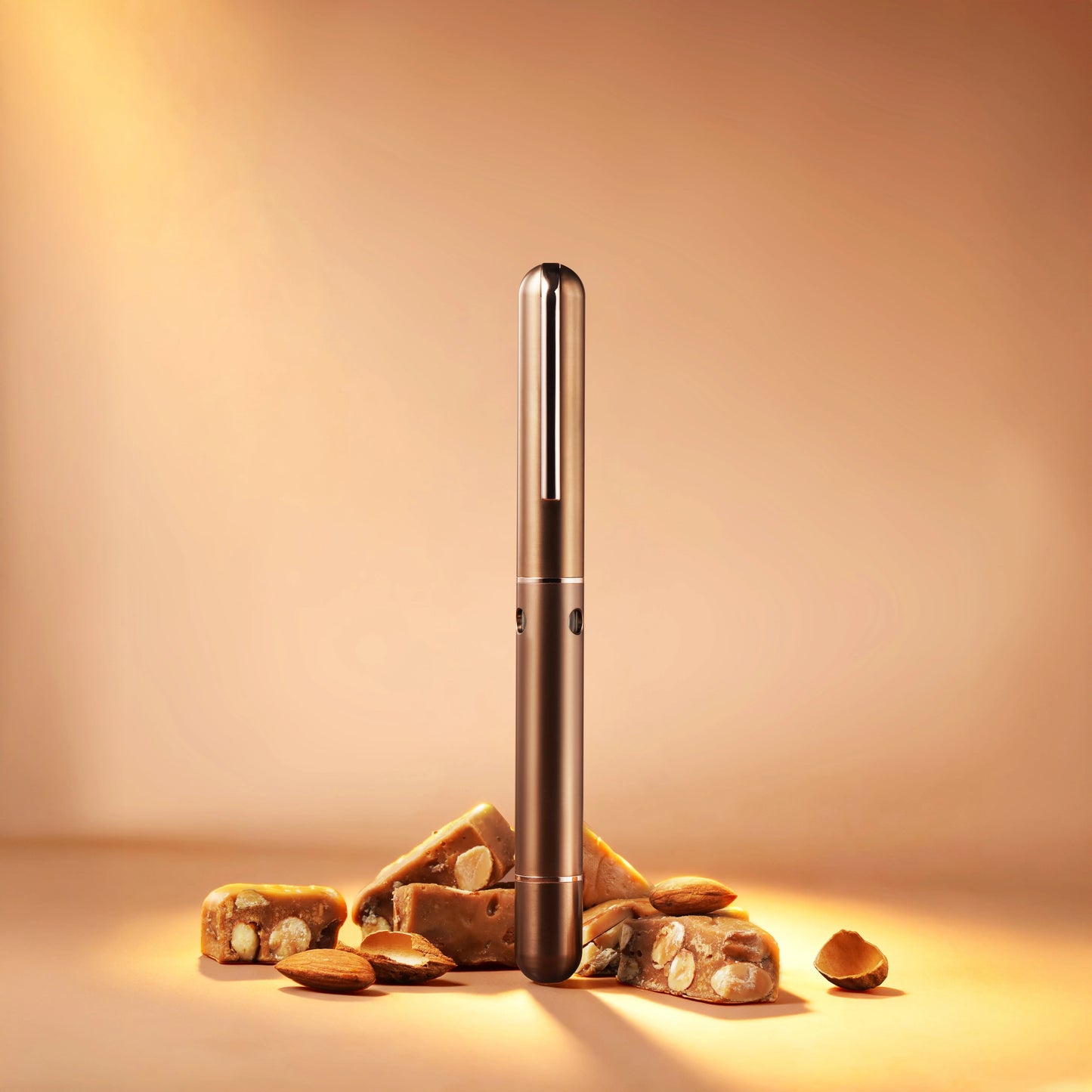 Nahvalur Nautilus Ti Fountain Pen - Toffee