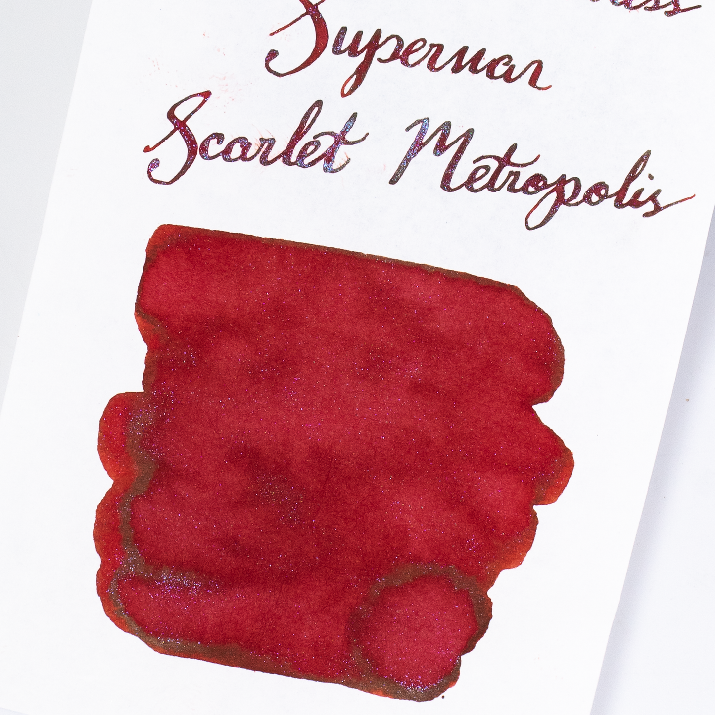 Ferris Wheel Press Superman Scarlet Metropolis (10ml) Bottled Ink