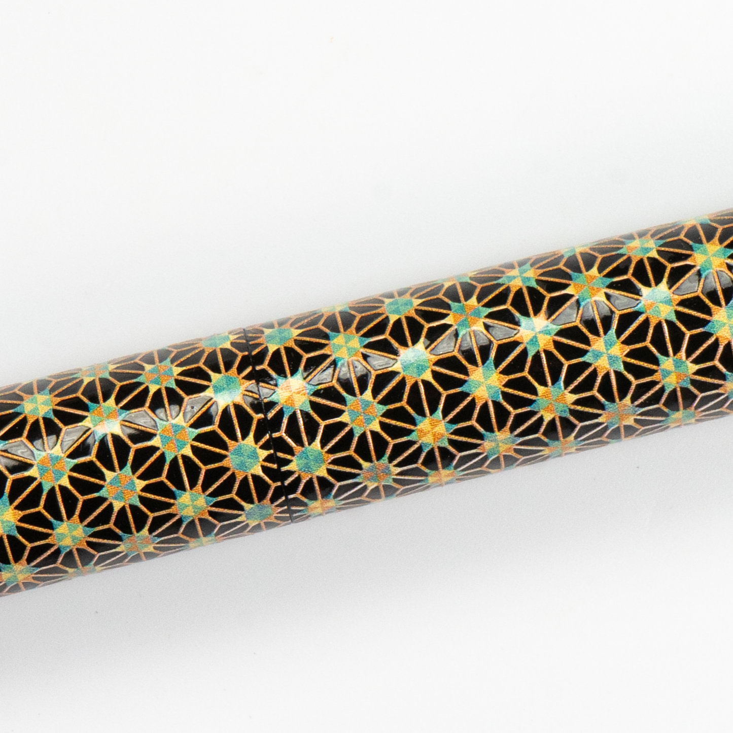 AP Limited Editions Sakura Lacquer Art 14K Fountain Pen - Teal Stars