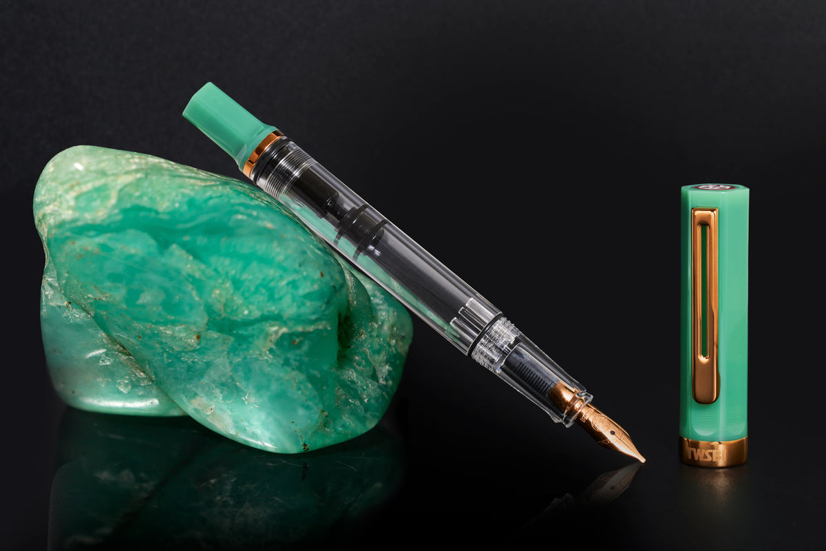 TWSBI ECO Fountain Pen  - Jade Jelly with Bronze Trim