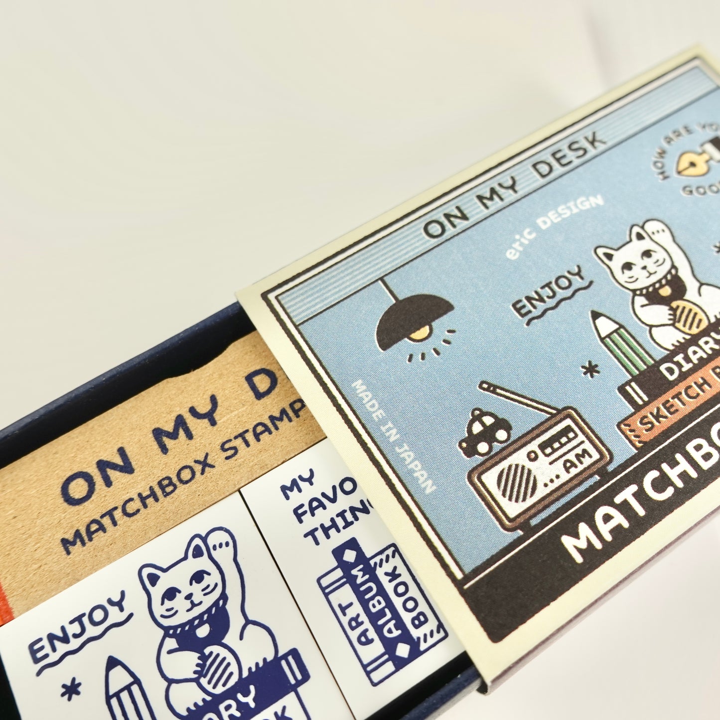 Eric Small Things x SANBY Matchbox Set Stamp - Stationery