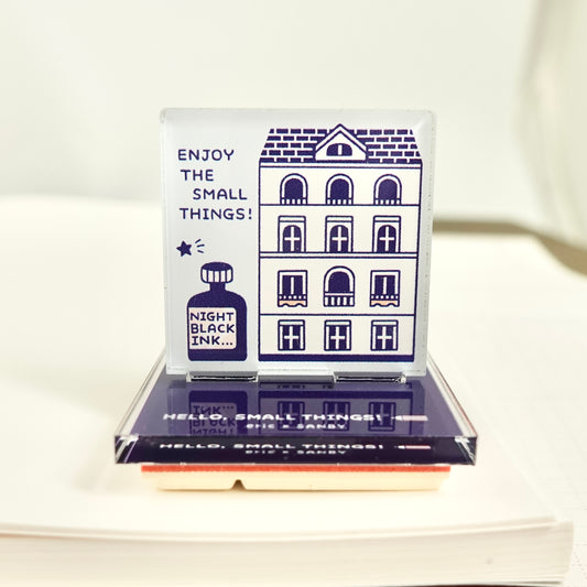 Eric Small Things x Sanby Acrylic Stand Stamp - Town