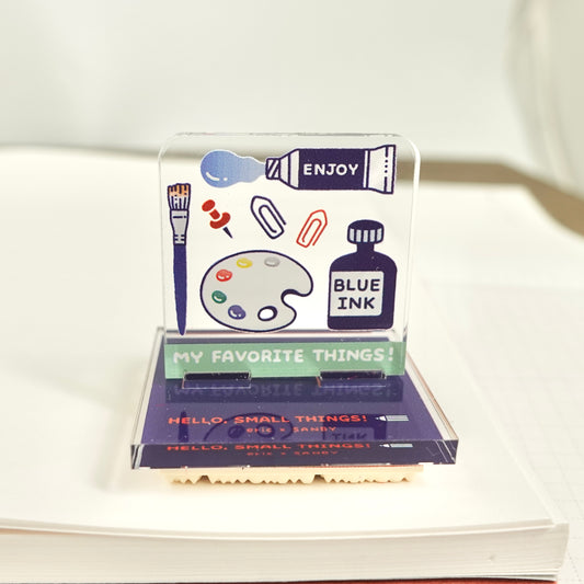 Eric Small Things x Sanby Acrylic Stand Stamp - Palette