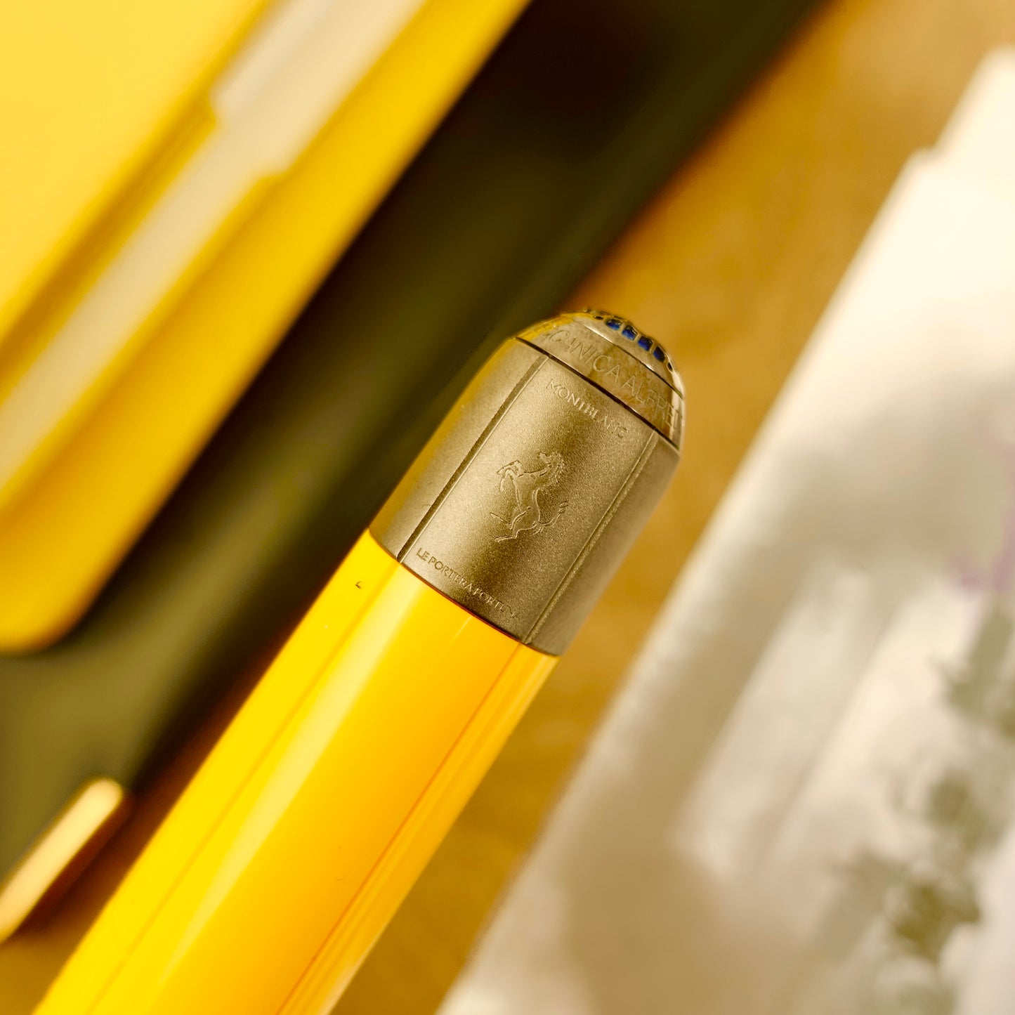 Montblanc Enzo Ferrari Yellow Ballpoint (Great Characters Special Edition)